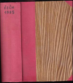 Československý časopis historický, KOMPLETNÍ ROČNÍK 33., ČÍSLA 1-6