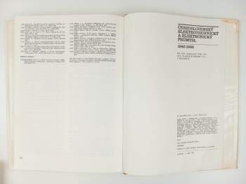 Vladimír Hrbek: Československý elektrotechnický a elektronický průmysl