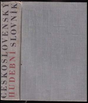 Československý hudební slovník osob a institucí