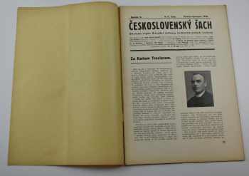 Karel Zmatlík: Československý šach - ročník X.- čísla 1 - 11
