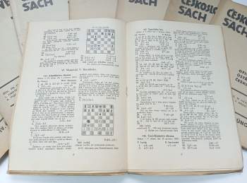 Vladimír Mrazík: Československý šach - ročník IV. - čísla 1, 2, 3, 5, 6.-7, 8.-9., 10 a 12