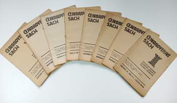 Československý šach - ročník IV. - čísla 1, 2, 3, 5, 6.-7, 8.-9., 10 a 12
