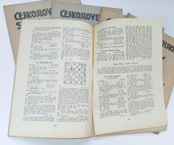Vladimír Mrazík: Československý šach - ročník V. - čísla 1 - 6