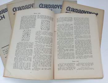 Vladimír Mrazík: Československý šach - ročník V. - čísla 1 - 6