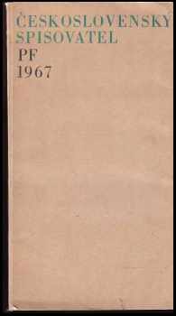 Československý spisovatel  PF 1967