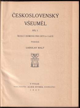 Ladislav Malý: Československý všeuměl - díly 1 - 8