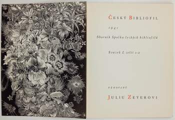 Jan Neruda: Český bibliofil 1941