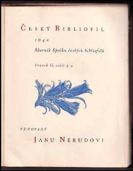 Jan Neruda: Český bibliofil věnovaný Janu Nerudovi
