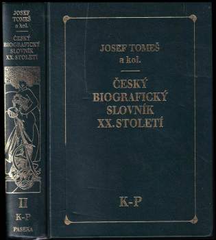 Český biografický slovník 20. století. 2. díl