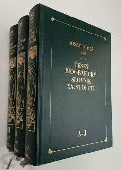 Josef Tomeš: Český biografický slovník 20. století. 2. díl