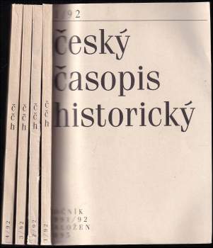 Český časopis historický 1992