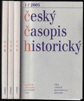 Český časopis historický 2005