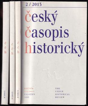Český časopis historický 2013