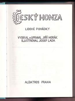 Jiří Horák: Český Honza