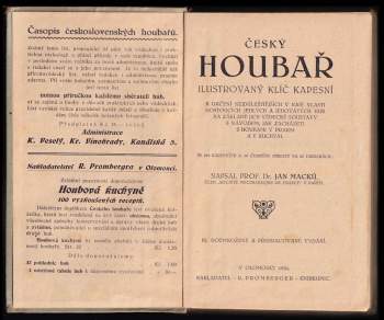 Jan Macků: Český houbař