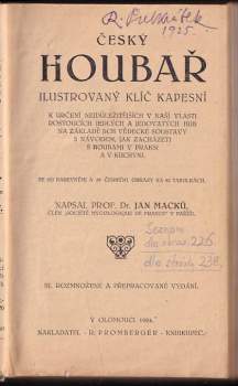 Jan Macků: Český houbař