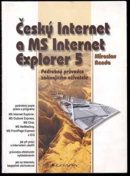 Český Internet a MS Internet Explorer 5 : podrobný průvodce začínajícího uživatele