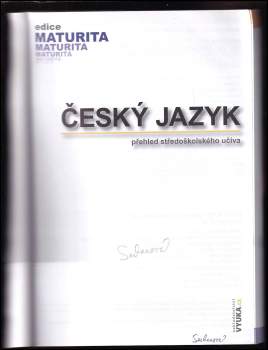 Drahuše Mašková: Český jazyk
