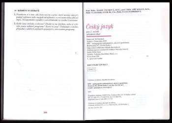 Marie Čechová: Český jazyk pro 2. ročník středních škol