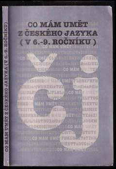 Český jazyk v 6.- 9. ročníku
