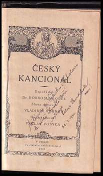 Dobroslav Orel: Český kancionál