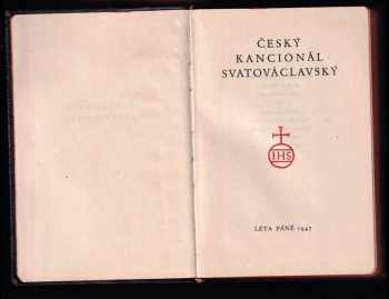 Český kancionál svatováclavský