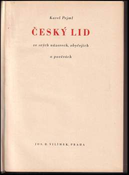 Karel Pejml: Český lid