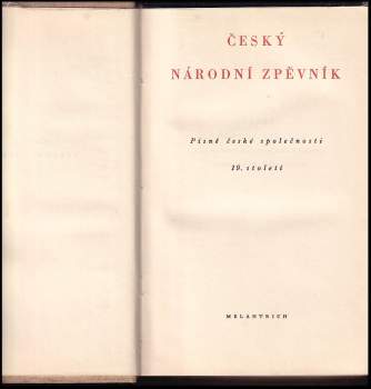 Český národní zpěvník