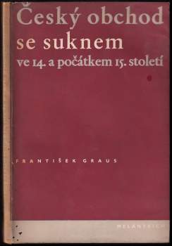 Český obchod se suknem ve 14. a počátkem 15. století
