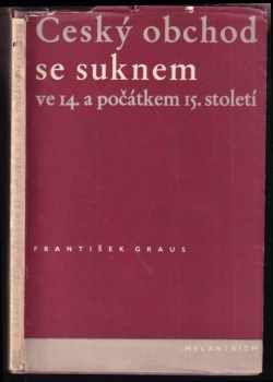 Český obchod se suknem ve 14. a počátkem 15. století