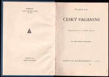 Vojtěch Lev: Český Paganini