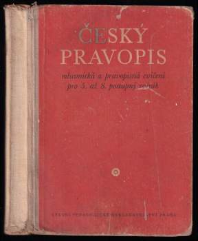 František Omelka: Český pravopis