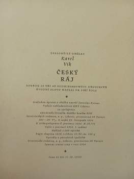 Karel Vik: Český ráj