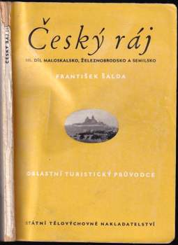 František Šalda: Český ráj