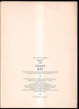Karel Vik: Český ráj