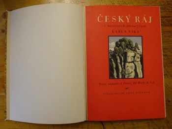 Zdeněk Wirth: Český ráj v barevných dřevorytech Karla Vika