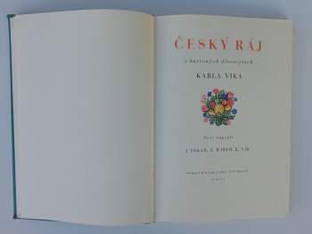 Zdeněk Wirth: Český ráj v barevných dřevorytech Karla Vika