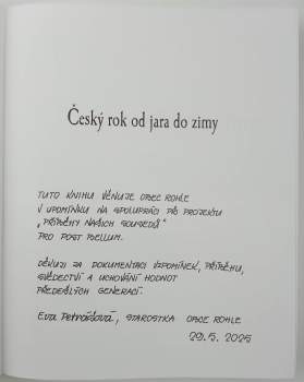 Milada Motlová: Český rok od jara do zimy