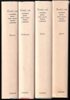 Český rok v pohádkách, písních, hrách a tancích, říkadlech a hádankách : Díl 1-4 (Jaro + Léto + Podzim + Zima)
