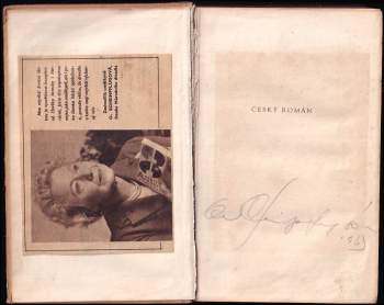 Olga Scheinpflugová: Český román