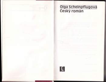Olga Scheinpflugová: Český román