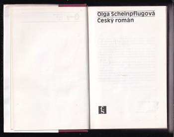 Olga Scheinpflugová: Český román