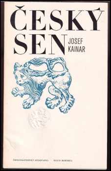 Český sen - Josef Kainar (1975, Československý spisovatel) - ID: 53715