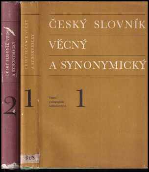 Jiří Haller: Český slovník věcný a synonymický