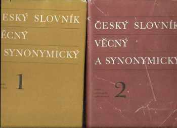 Jiří Haller: Český slovník věcný a synonymický