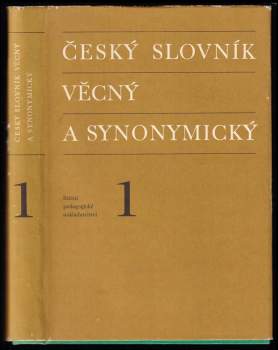 Jiří Haller: Český slovník věcný a synonymický