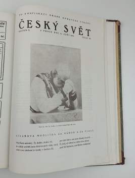Vratislav Hugo Brunner: Český svět - illustrovaný týdenník - Ročník X. - I. a II.  pololetí 1913 - 1914