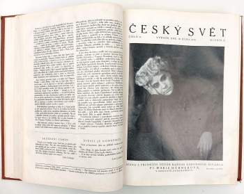 Vratislav Hugo Brunner: Český svět - illustrovaný týdenník - Ročník X. - I. a II.  pololetí 1913 - 1914