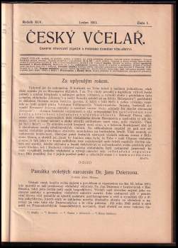 Josef Kebrle: Český včelař KOMPLETNÍ ROČNÍK XLV