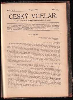 Josef Kebrle: Český včelař KOMPLETNÍ ROČNÍK XLV